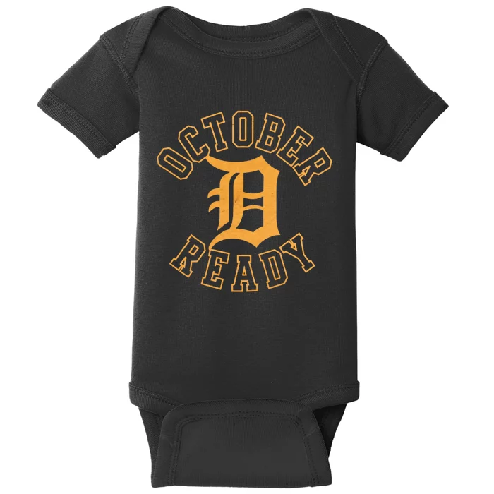 October Ready Funny For Ready Tiger Baby Bodysuit