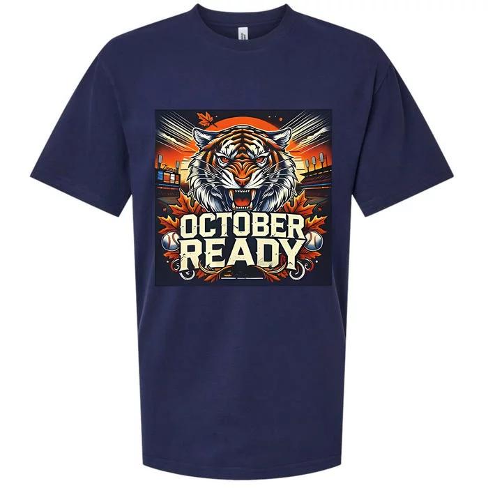 October Ready Funny For Ready Tiger Sueded Cloud Jersey T-Shirt