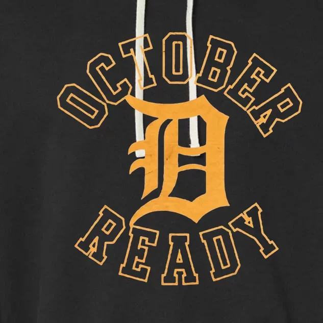 October Ready Funny For Ready Tiger Garment-Dyed Fleece Hoodie