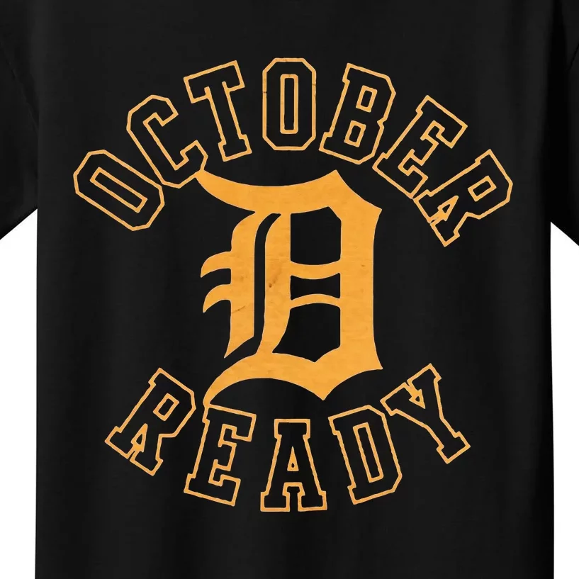 October Ready Funny For Ready Tiger Kids T-Shirt