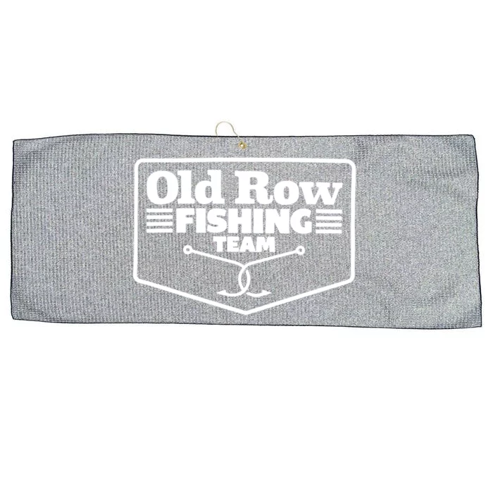 Old Row Fishing Team Funny Cute Gift Large Microfiber Waffle Golf Towel