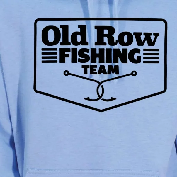 Old Row Fishing Team Funny Cute Gift Unisex Surf Hoodie