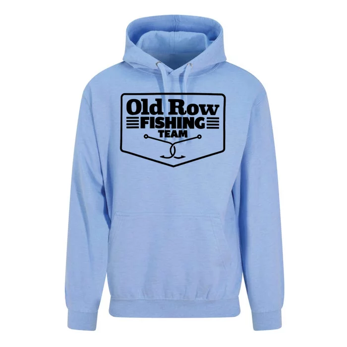 Old Row Fishing Team Funny Cute Gift Unisex Surf Hoodie