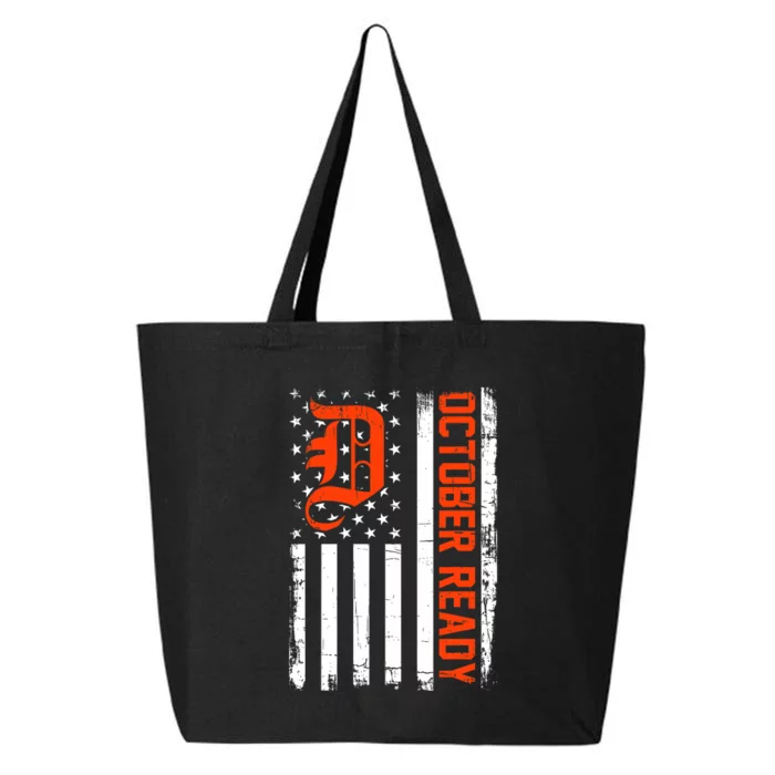 October Ready For Playoff Us Flag Matching Tiger Souvenir 25L Jumbo Tote