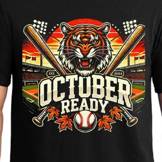 October Ready Funny For Ready Tiger Pajama Set