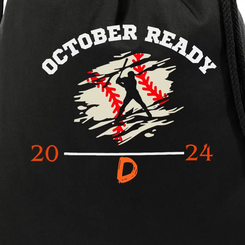 October Ready Funny Design For Ready Tiger Drawstring Bag