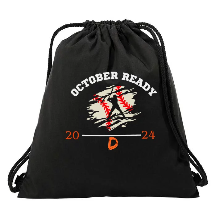 October Ready Funny Design For Ready Tiger Drawstring Bag