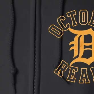 October Ready Funny For Ready Tiger Full Zip Hoodie