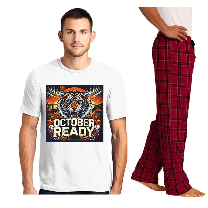 October Ready Funny For Ready Tiger Pajama Set