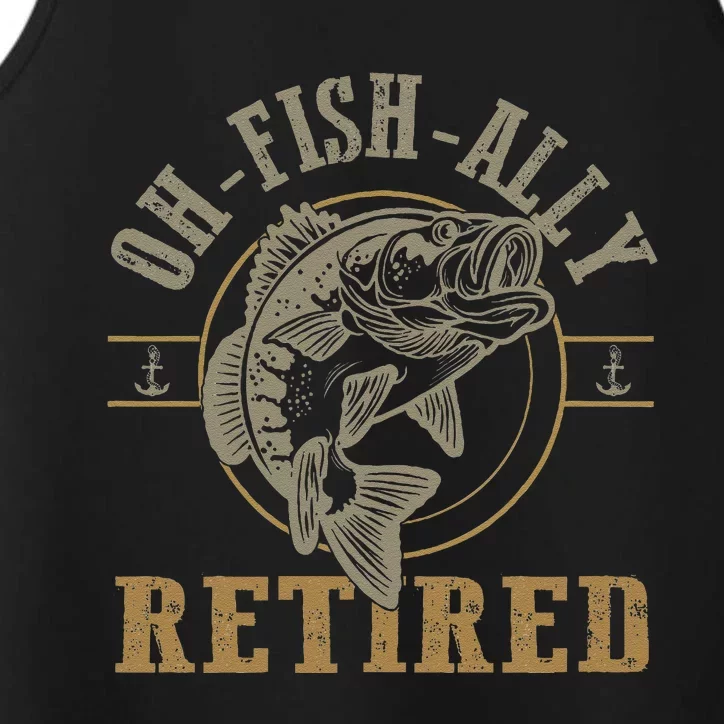 OFishAlly Retired Fishing Retirement Performance Tank