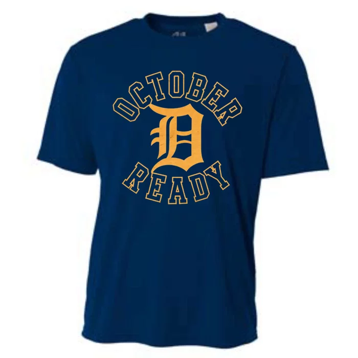 October Ready Funny For Ready Tiger Letter Tiger D Ready Cooling Performance Crew T-Shirt