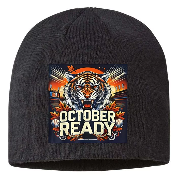 October Ready Funny For Ready Tiger 8 1/2in Sustainable Knit Beanie