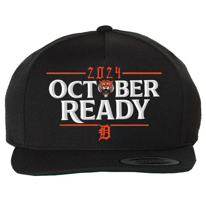 October Ready Funny For Ready Tiger Wool Snapback Cap