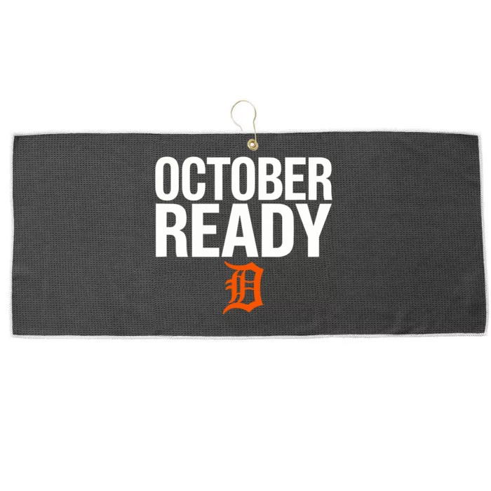 October Ready Funny Large Microfiber Waffle Golf Towel