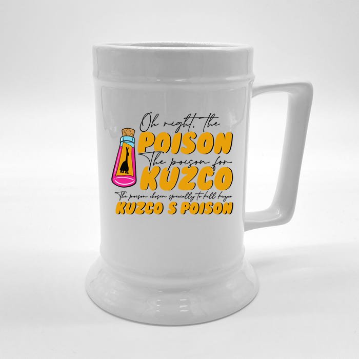 Oh Right For Kuzco Llama Potion Bottle Matching Family Vacation Front & Back Beer Stein