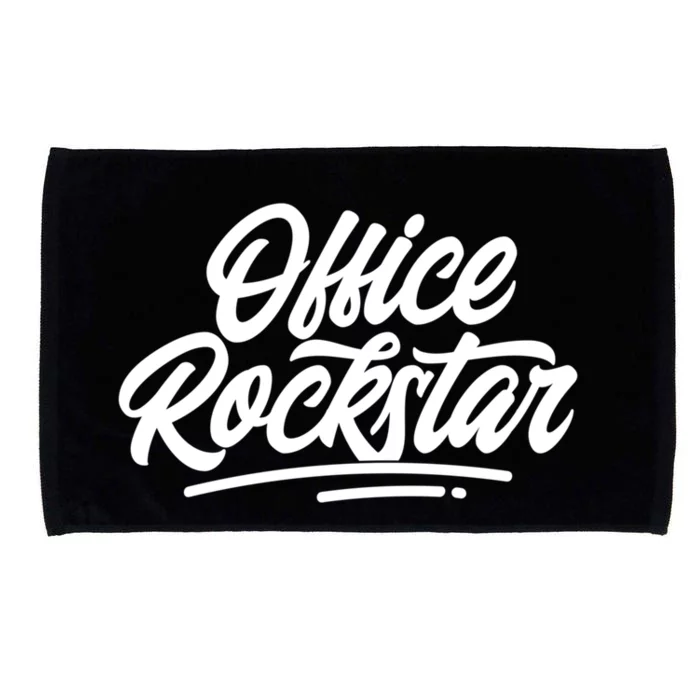 Office Rockstar Gift Administrative Professionals Day Cute Gift Microfiber Hand Towel