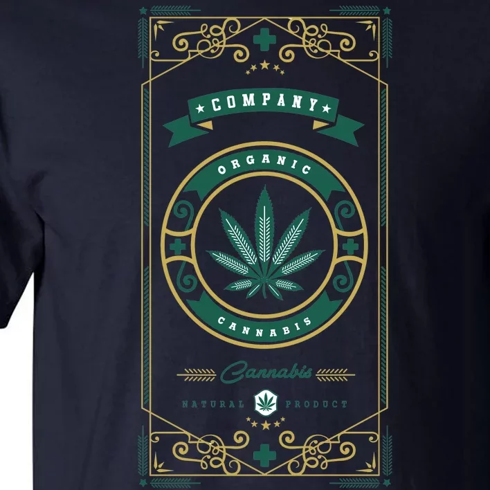 Organic Cannabis Medical Marijuana Tall T-Shirt