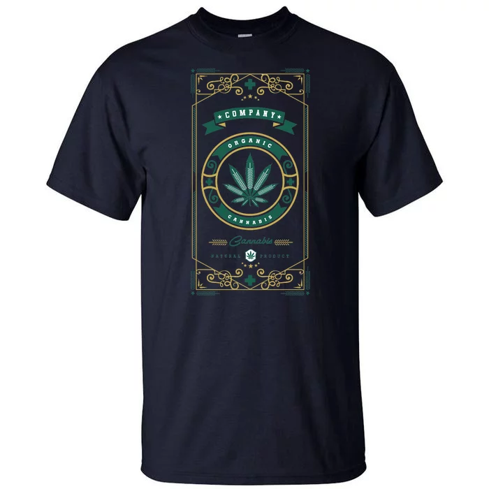 Organic Cannabis Medical Marijuana Tall T-Shirt