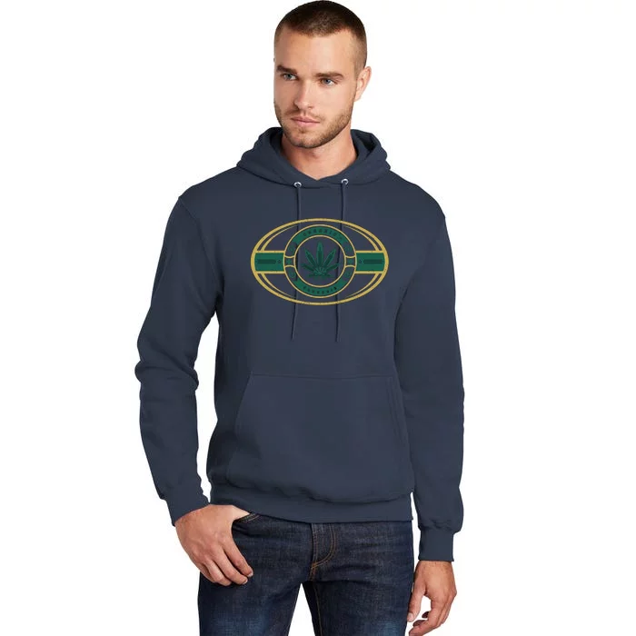 Organic Cannabis Medical Marijuana Gold Seal Tall Hoodie