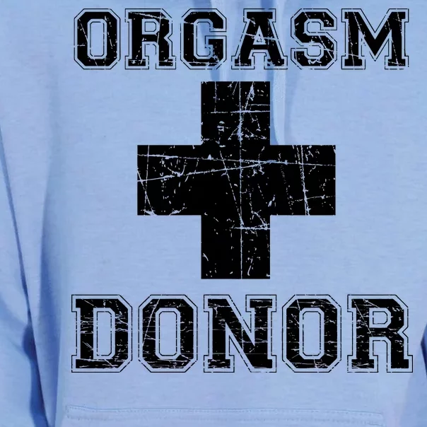 Orgasm Donor Unisex Surf Hoodie