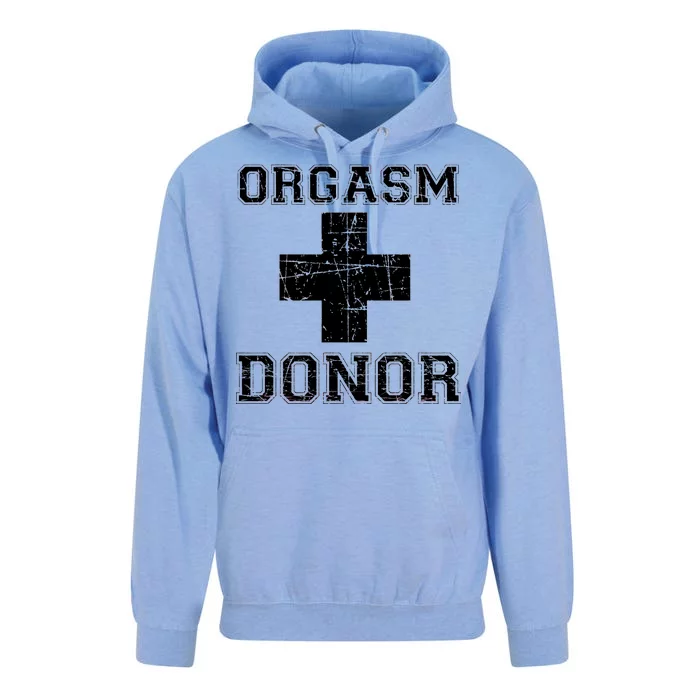 Orgasm Donor Unisex Surf Hoodie