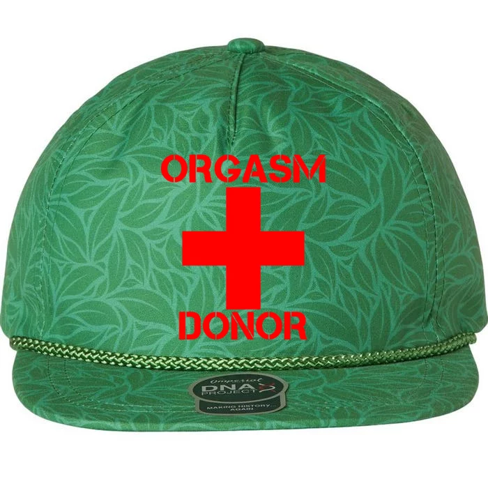 Orgasm Donor Red Imprint Aloha Rope Hat