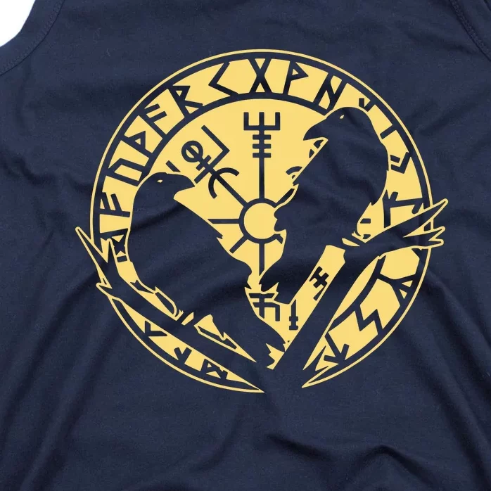 Odin Raven Huginn & Muninn Tank Top