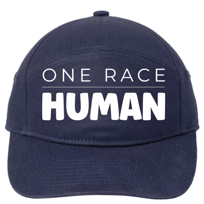 One Race Hu Equality Gift 7-Panel Snapback Hat