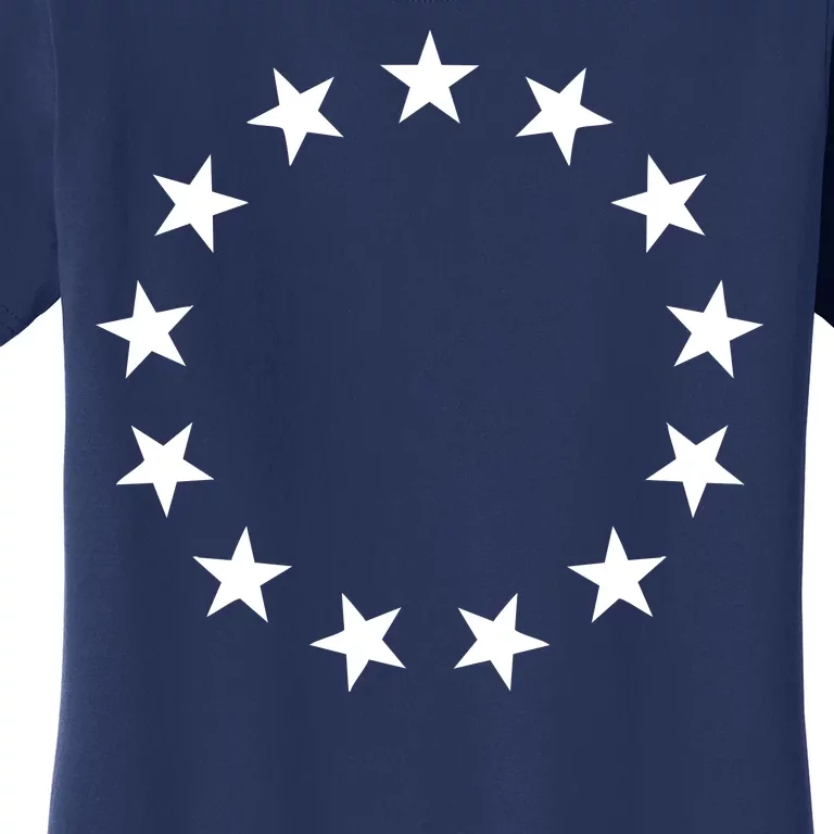 Original 13 Colonies Stars Betsy Ross Flag Women's T-Shirt