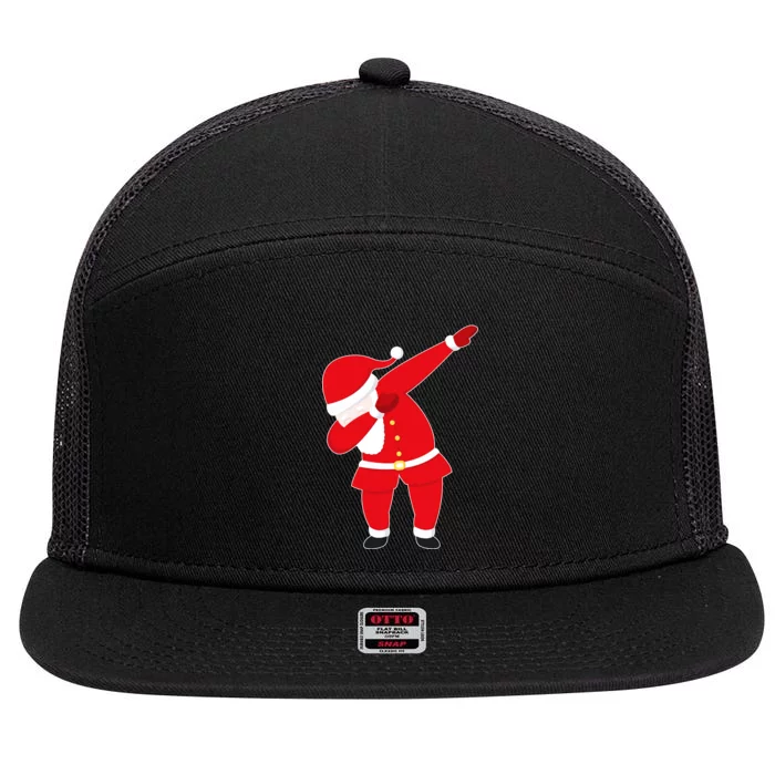 Original Dabbing Santa 7 Panel Mesh Trucker Snapback Hat