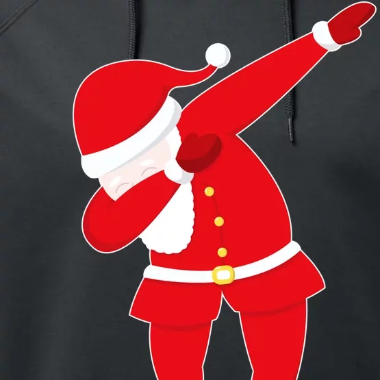 Original Dabbing Santa Performance Fleece Hoodie