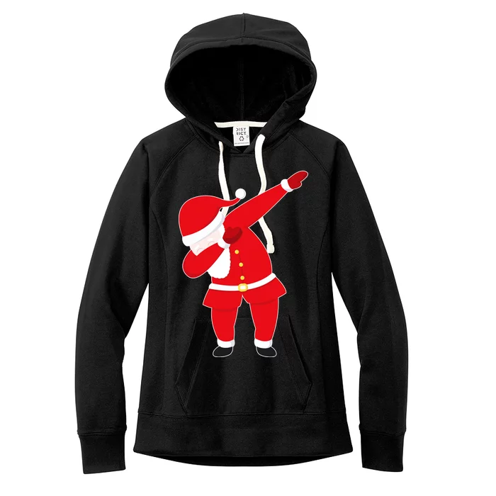 Original Dabbing Santa Women's Fleece Hoodie