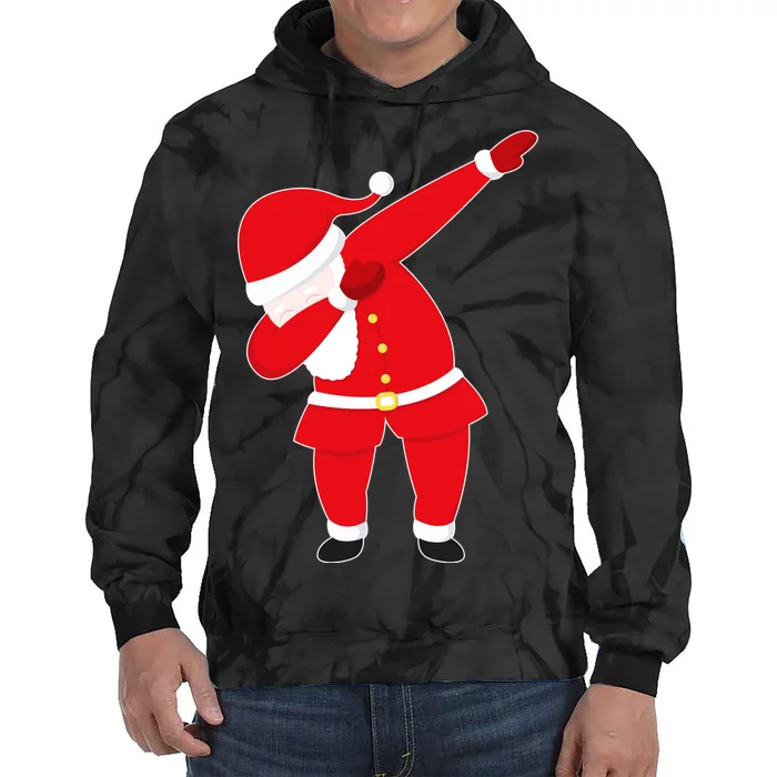 Original Dabbing Santa Tie Dye Hoodie