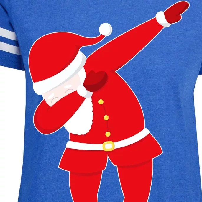 Original Dabbing Santa Enza Ladies Jersey Football T-Shirt