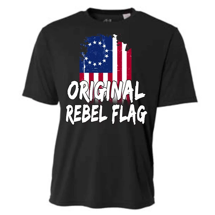 Original Rebel Flag Cooling Performance Crew T-Shirt