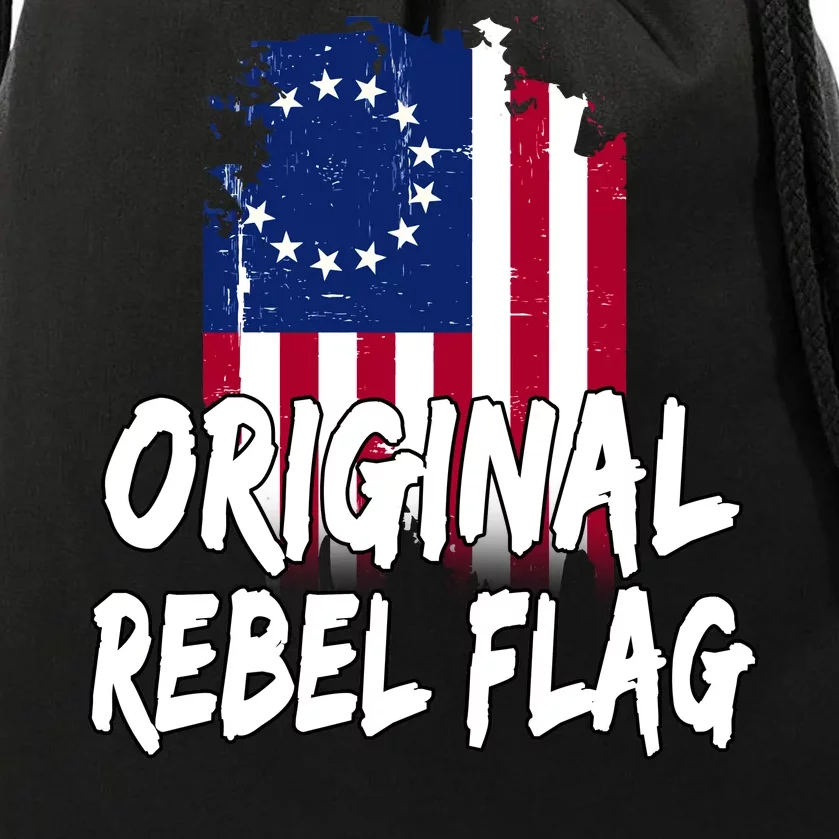 Original Rebel Flag Drawstring Bag