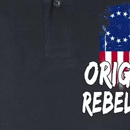 Original Rebel Flag Softstyle Adult Sport Polo