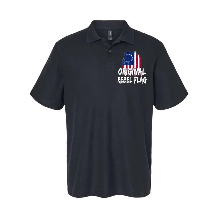 Original Rebel Flag Softstyle Adult Sport Polo