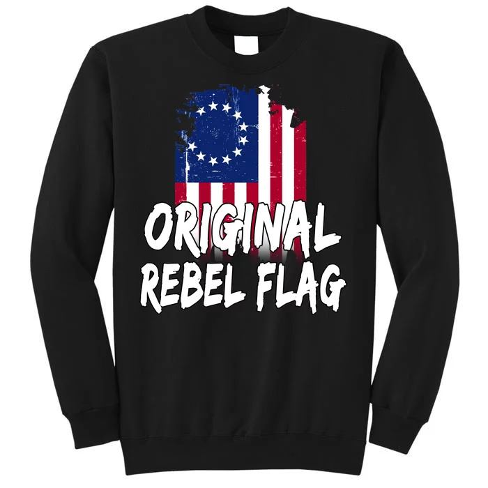 Original Rebel Flag Tall Sweatshirt