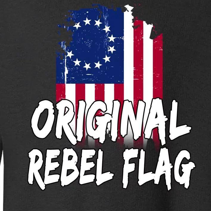 Original Rebel Flag Toddler Sweatshirt