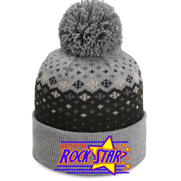 Original Rock Star The Baniff Cuffed Pom Beanie