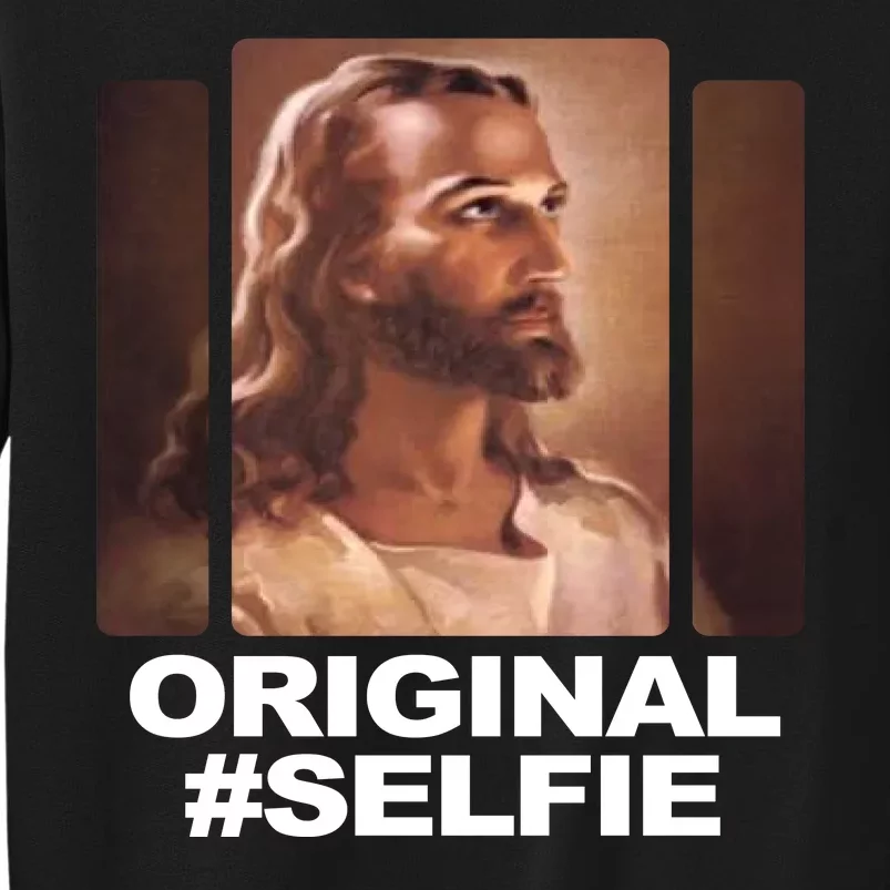 Original Selfie Jesus Tall Sweatshirt