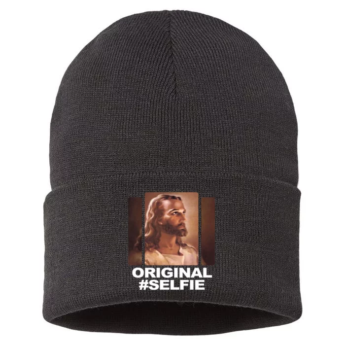 Original Selfie Jesus Sustainable Knit Beanie