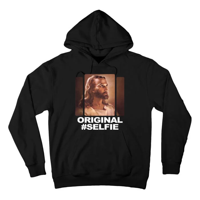 Original Selfie Jesus Tall Hoodie