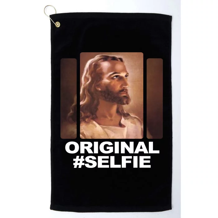 Original Selfie Jesus Platinum Collection Golf Towel