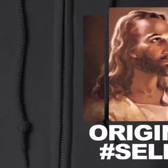 Original Selfie Jesus Full Zip Hoodie