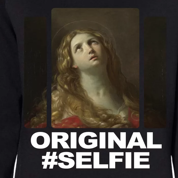 Original Selfie Mary Womens California Wash Sweatshirt