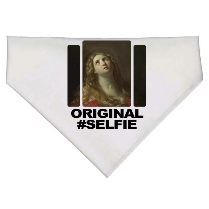 Original Selfie Mary USA-Made Doggie Bandana