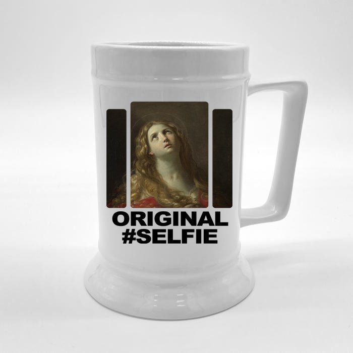 Original Selfie Mary Front & Back Beer Stein