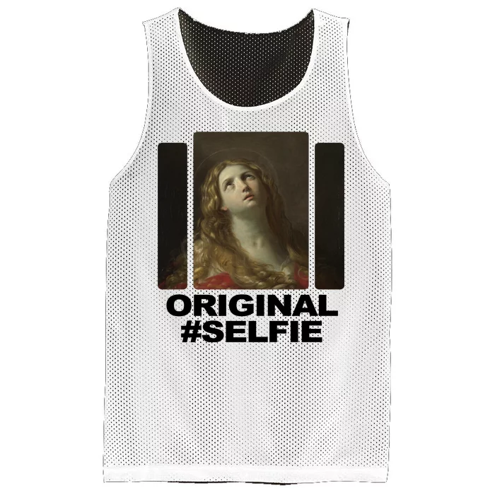 Original Selfie Mary Mesh Reversible Basketball Jersey Tank